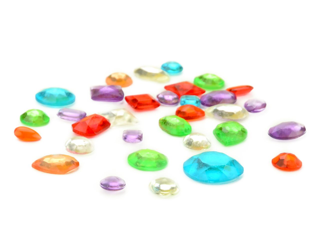 Silikonová forma malé diamanty na čokoládu, isomalt apod.